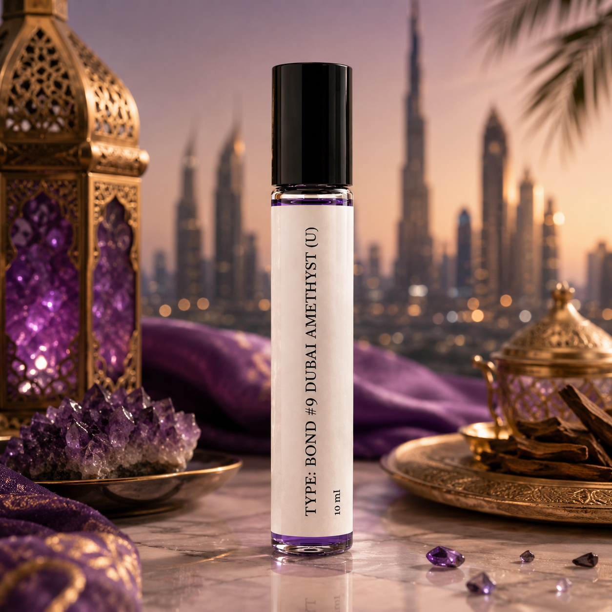 Bond No. 9 Dubai Amethyst Type – Luxury Perfume Oil | Rich, Floral
